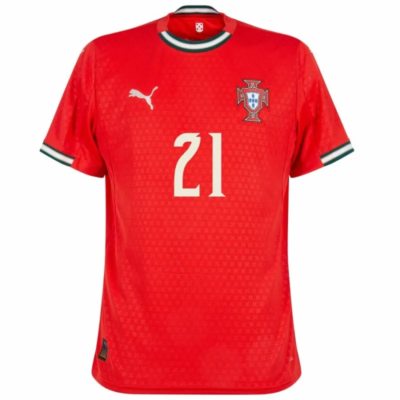 Portugal DIOGO J 2025/26 Home Kit - Red