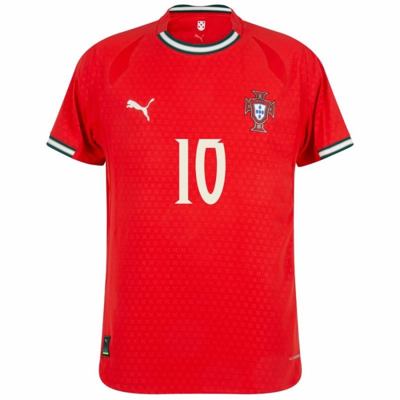 Portogallo BERNARDO 2025/26 Maglia Casalinga - Rossa