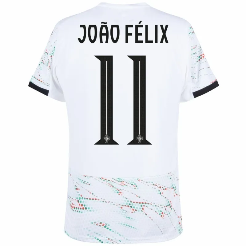 Portugal BERNARDO 2025/26 Camiseta Visitante - Blanca
