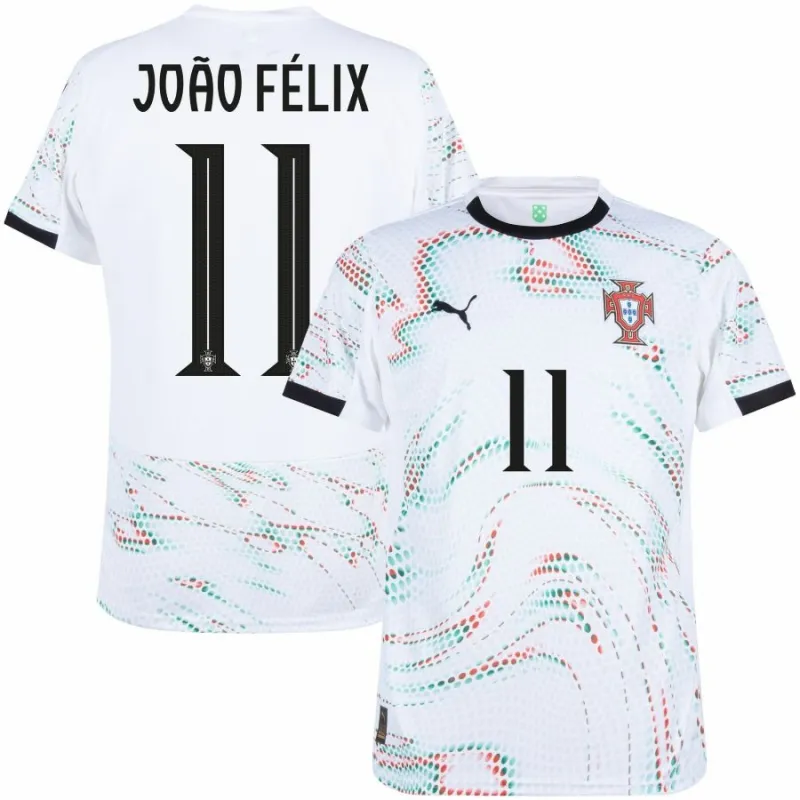 Portugal BERNARDO 2025/26 Camiseta Visitante - Blanca
