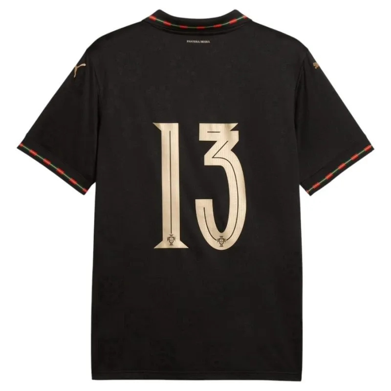 Portugal EUSÉBIO 2025/26 Special Edition Kids Jersey - Black
