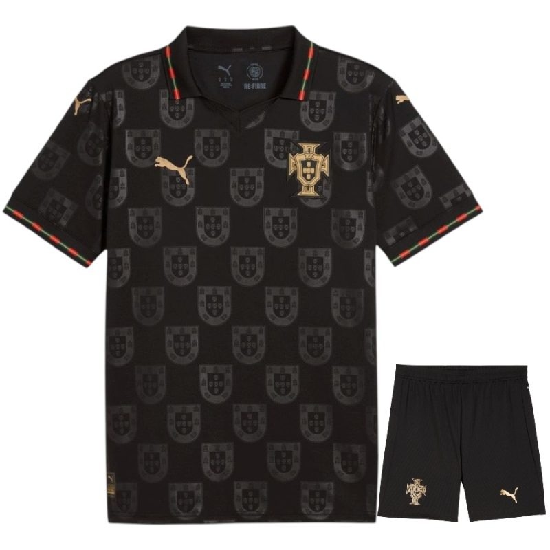 Portugal 2025/26 Special Edition Kids Kit - Black