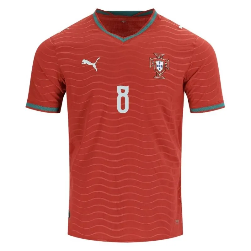 Portugal B.FERNANDES 2026/27 Home Kit - Red