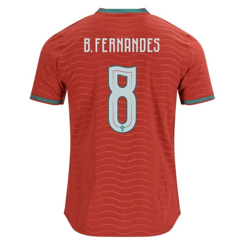 Portugal B.FERNANDES 2026/27 Home Kit - Red
