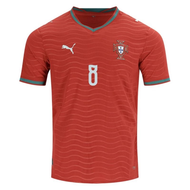 Portugal B.FERNANDES Kids' Kit 2026/27 Home - Red