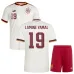 Spain LAMINE YAMAL 2026/27 kids away jersey set white