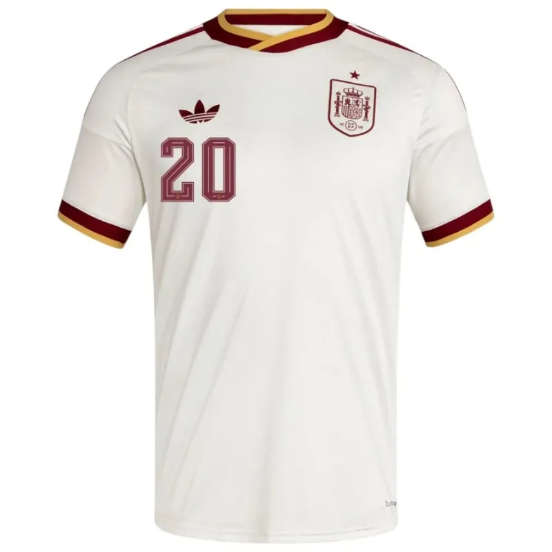 España PEDRI 2026/27 camiseta visita blanca