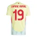 Insieme di maglia per bambini della Spagna di Yamal 2024/25 - Giallo