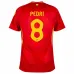 Pedri's Spain 2024/25 Home Jersey - Red