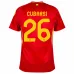 Cubarsí's Spain 2024/25 Home Jersey - Red