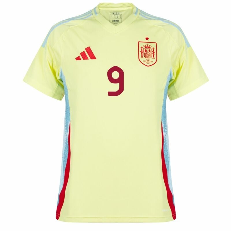 Gavi's Spain 2024/25 Away Jersey - Yellow