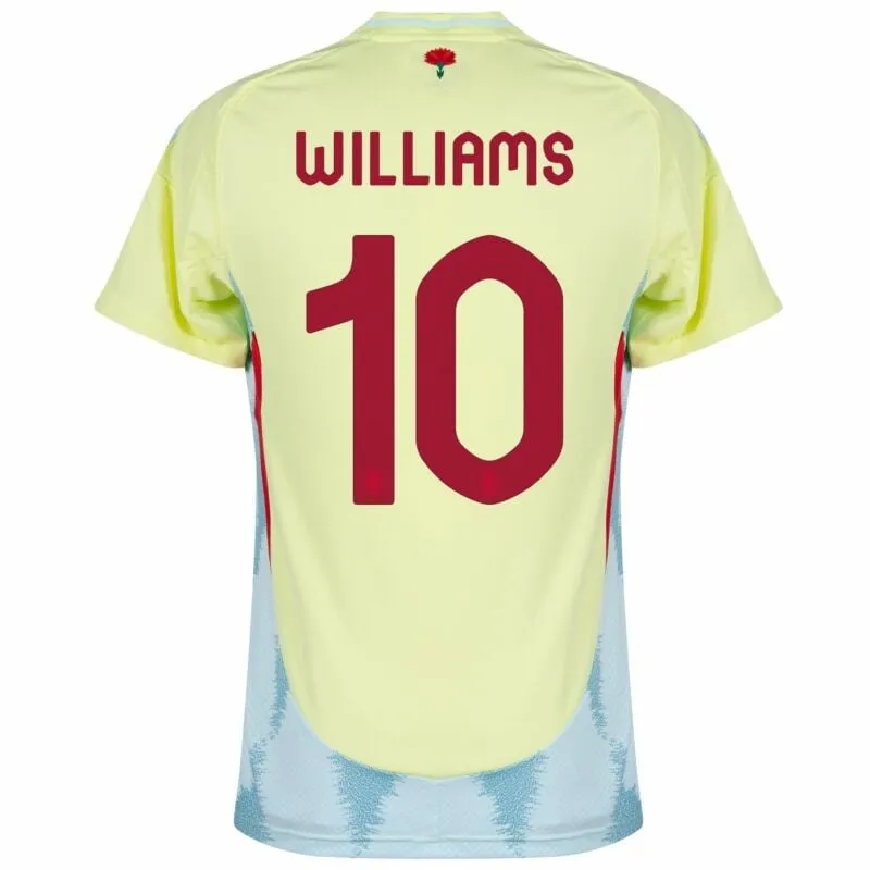 Williams' Spain 2024/25 Away Jersey - Yellow