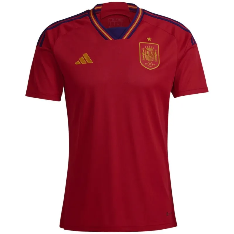 Spain 2022 World Cup Home Football Jersey - Red
