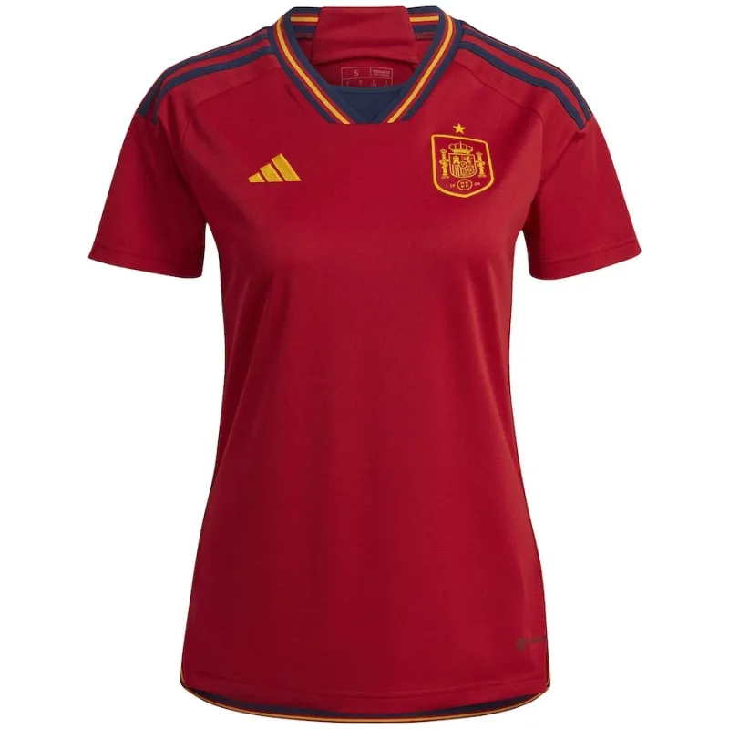Maillot principal féminin de l'Espagne pour la Coupe du monde 2022 - Rouge