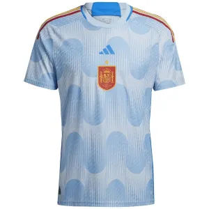 Spain's 2022 World Cup Away Jersey - Player Edition - Blue