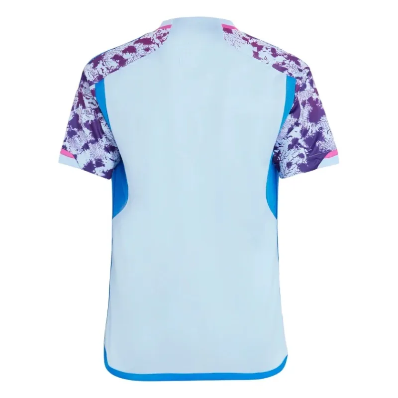 Spain's 2023/24 Away Children's Jersey - Blue