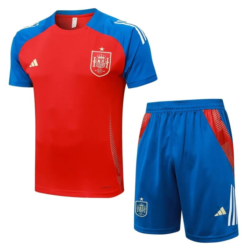 Spain's 2024/25 training suit + shorts - red