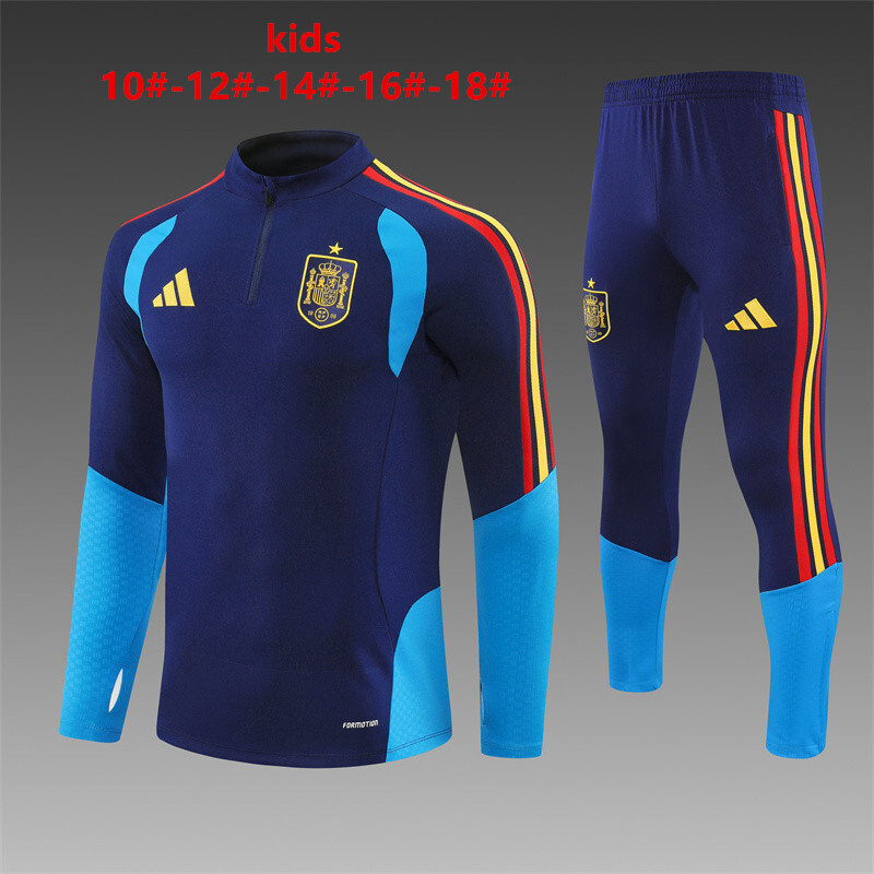 España 2026/27 Conjunto Deportivo Infantil azul