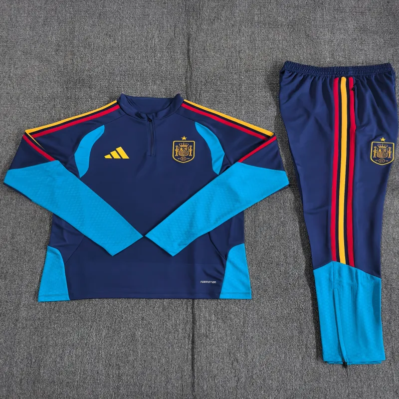 España 2026/27 Conjunto Deportivo Infantil azul