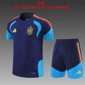 Spain 2026/27 Kids Training Set blue