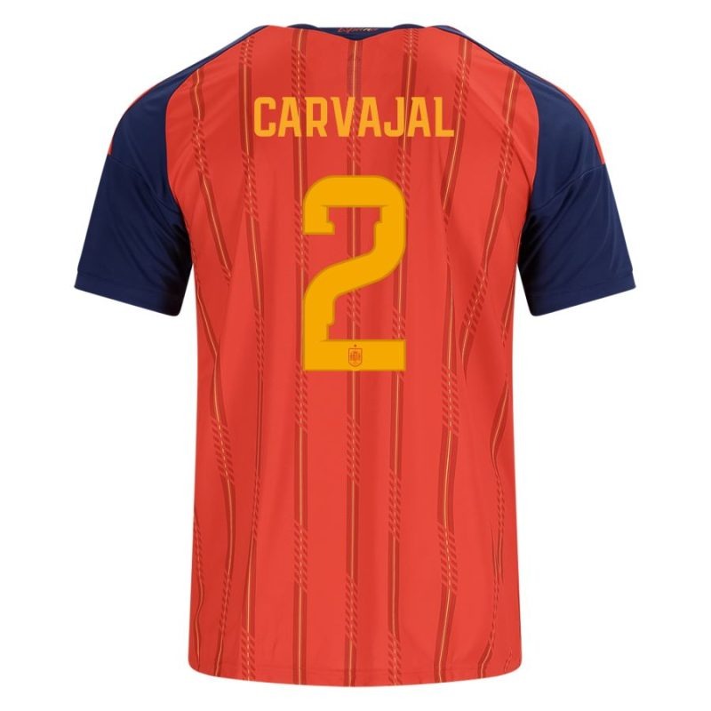 Spain CARVAJAL 2026/27 Home Jersey - Red