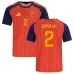 Spain CARVAJAL 2026/27 Home Jersey - Red