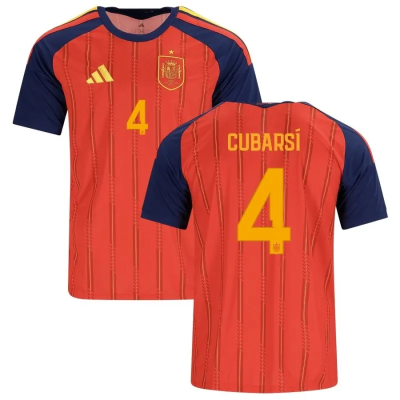 Spanien CUBARSÍ 2026/27 Heimtrikot - Rot