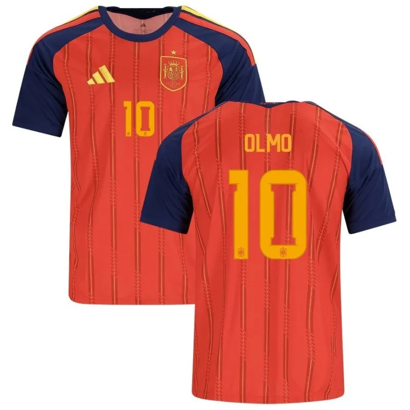 Spanien OLMO 2026/27 Heimtrikot - Rot