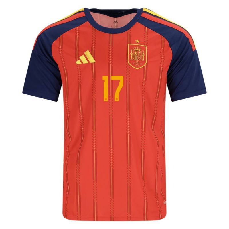 Completo Casa Bambino Spagna WILLIAMS JR 2026/27 - Rosso