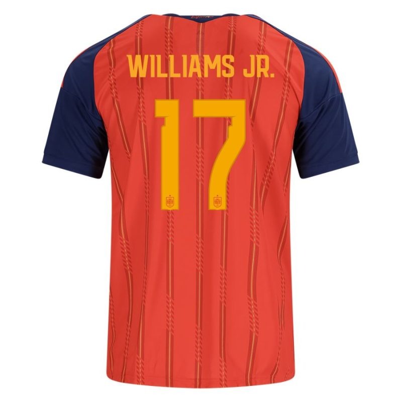 Completo Casa Bambino Spagna WILLIAMS JR 2026/27 - Rosso