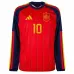 Maillot domicile manches longues Espagne LAMINE YAMAL 2026/27 - Rouge