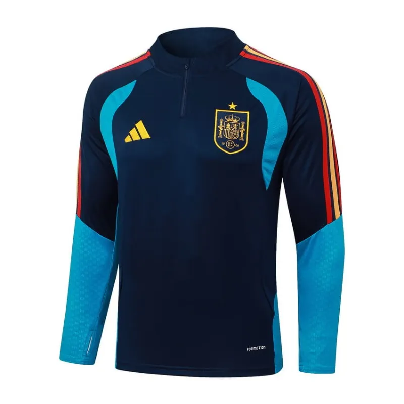 Spain 2026/27 Tracksuit Dark Blue