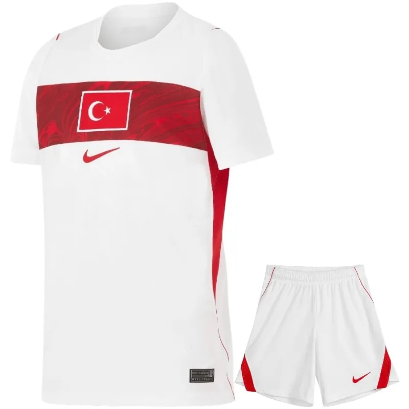 Turkey 2026/27 Away Kids Kit White