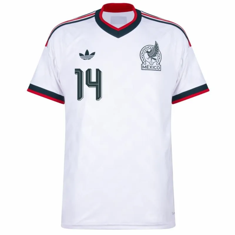 Mexico CHICHARITO 2026/27 Away Kids Kit White