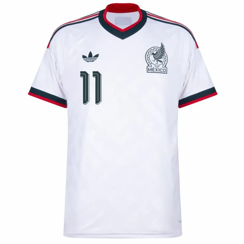Mexico S. GIMENEZ 2026/27 Away Kids Kit White