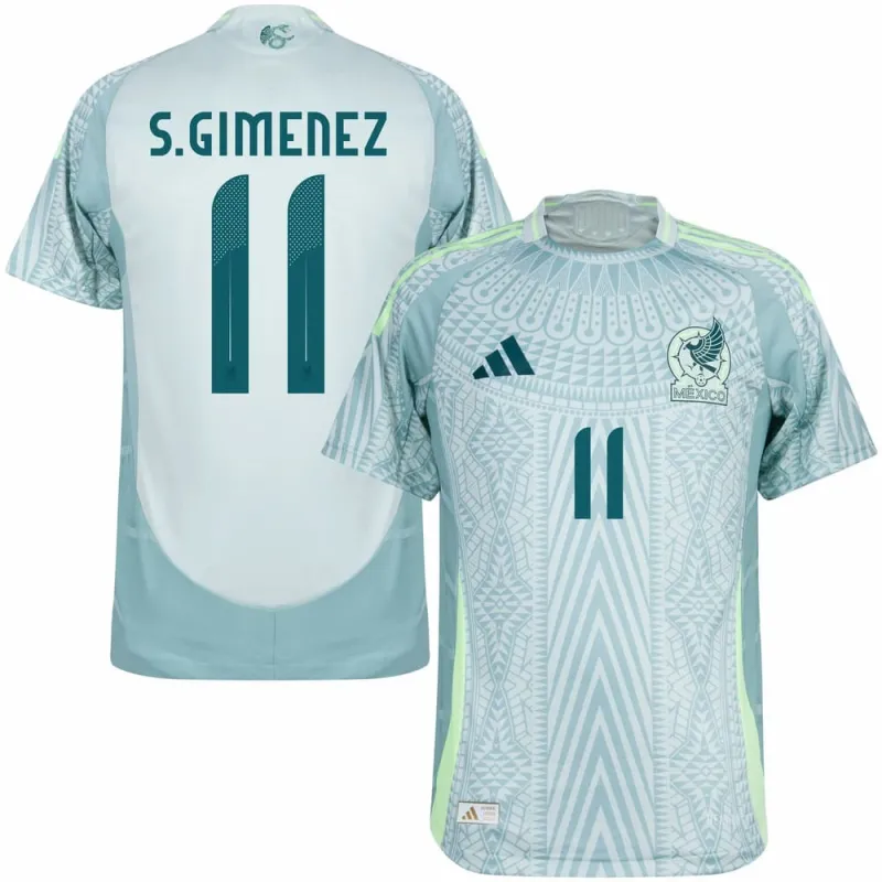 Chicharito Mexico 2024/25 Away Fan Jersey - Green