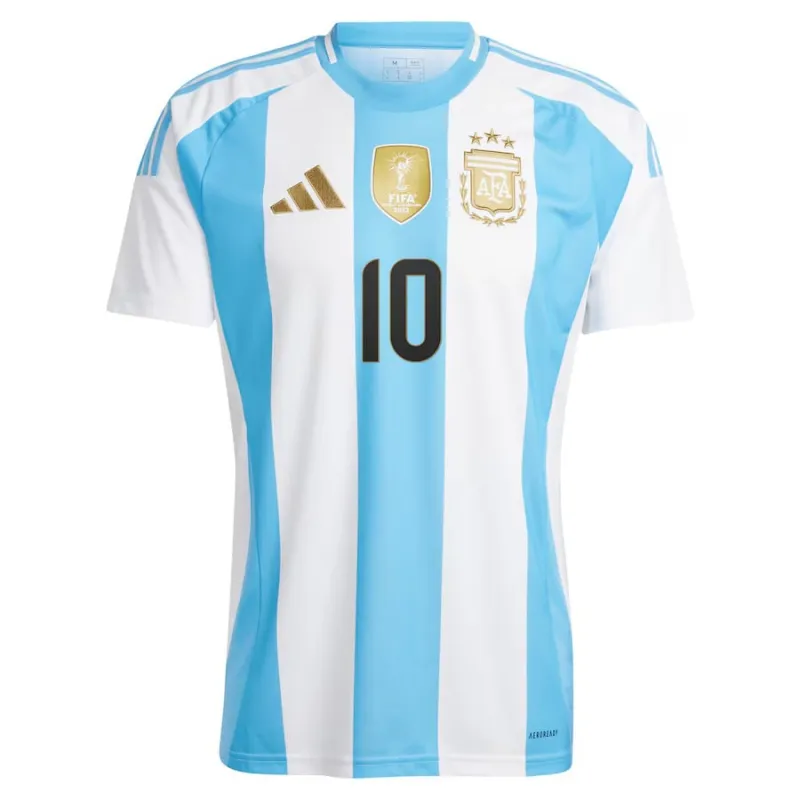 Messi Argentine 2024/25 Maillot Domicile Enfant - Bleu et Blanc