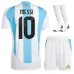 Messi Argentine 2024/25 Maillot Domicile Enfant - Bleu et Blanc