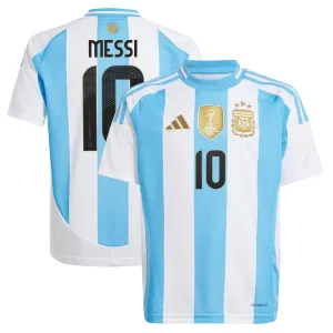 Argentina 2024/25 Home Kids' Jersey (Sky Blue)