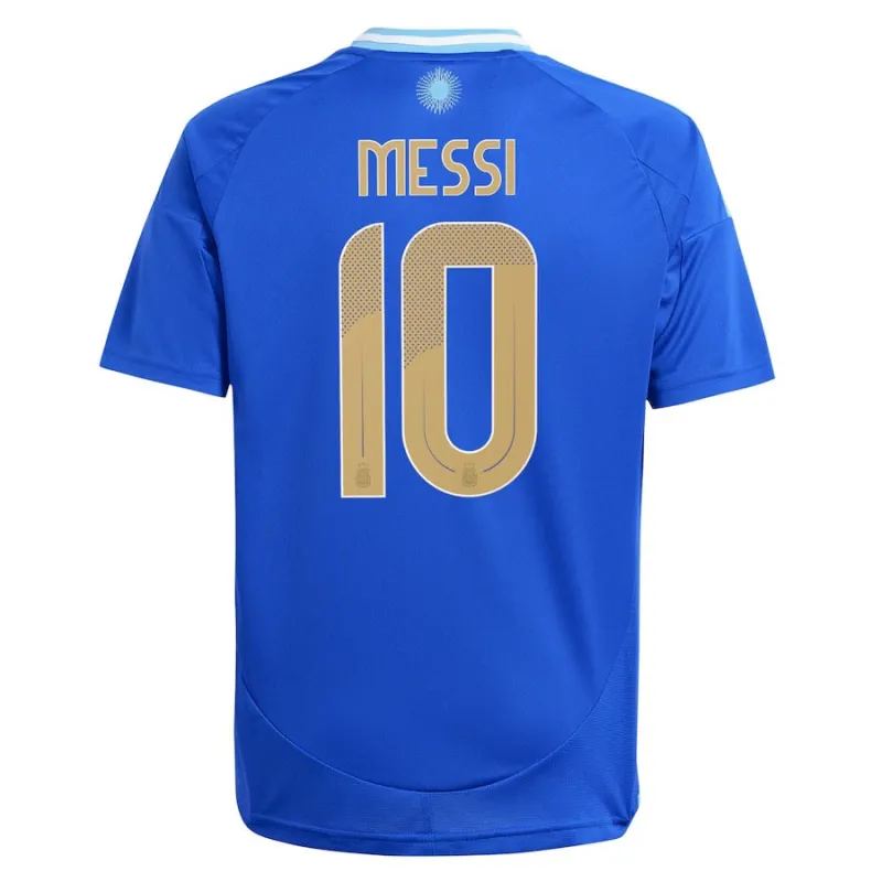 Argentina 2024/25 Away Kids' Jersey (Sky Blue)