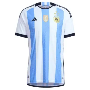 Argentina 2022 World Cup 3-Star Match Jersey (Sky Blue)