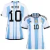 Messi, Argentina 2022/23 3-Star Women's Jersey (Sky Blue)