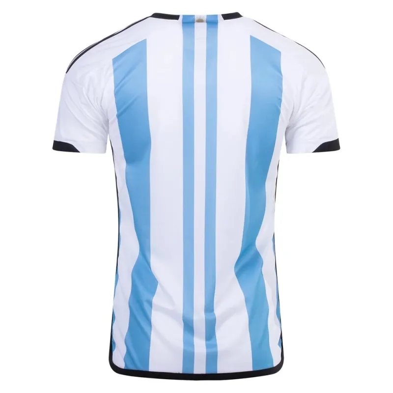 Argentinien 2022/23 3 Sterne Heim Kinder Trikotset - Himmelblau