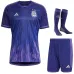 Argentine 2022 Coupe du Monde Extérieur Enfant Complet - Bleu
