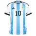 Messi, Maillot domicile de l'Argentine pour la Coupe du monde 2022 (Bleu ciel)