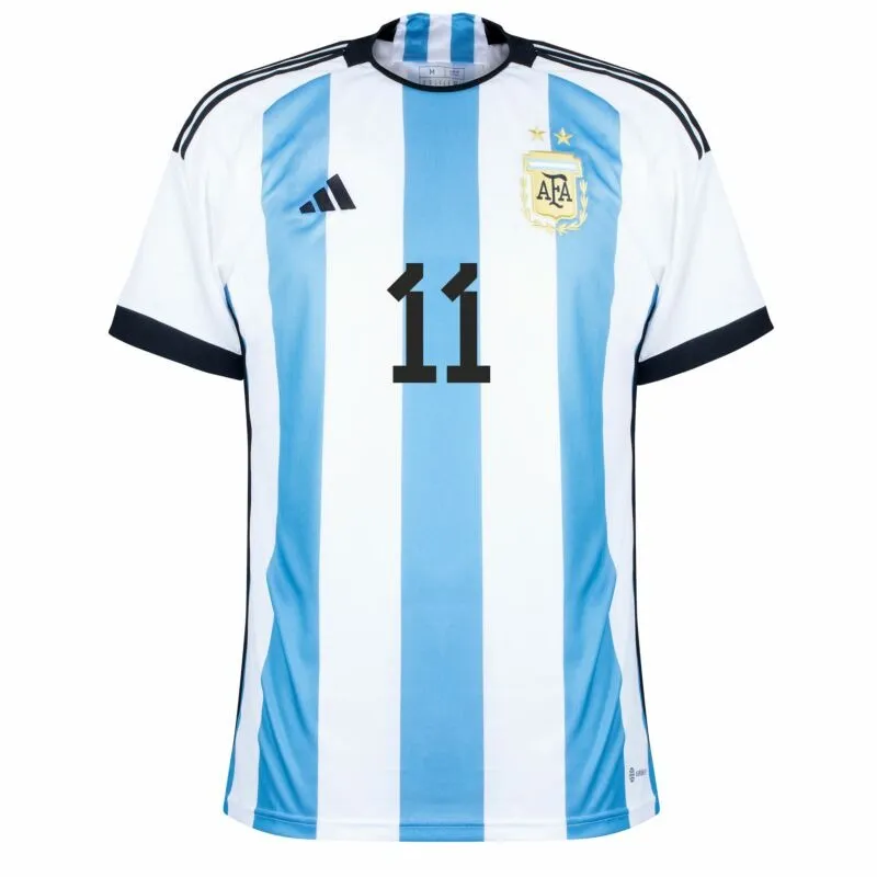Di Maria, Maillot domicile de l'Argentine pour la Coupe du monde 2022 (Bleu ciel)