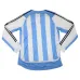 Argentina Long-sleeved 2006 Home Jersey (Blue and White)