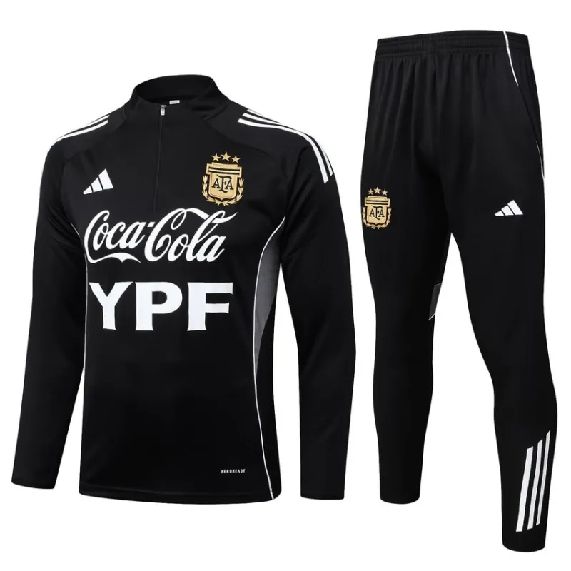 Argentina 2025/26 Tracksuit - Black