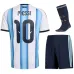 Ensemble Domicile Enfant MESSI Argentine 2026/27 - Bleu/Blanc