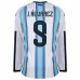 Argentina J.ALVAREZ 2026/27 Camiseta local de manga larga - Azul/Blanca